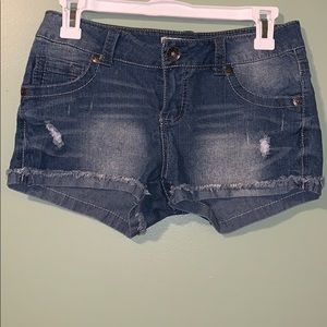 Paris Blues Blue Jean Denim Shorts